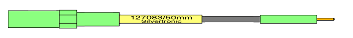 4mm Avionic Test Lead, Pin Size 22 (0.76mm O/D)